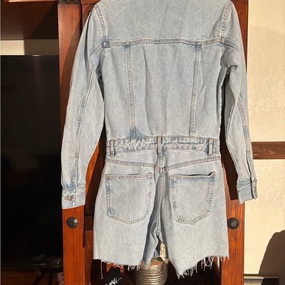 Zara denim Jumpsuit - Picture 4 of 5